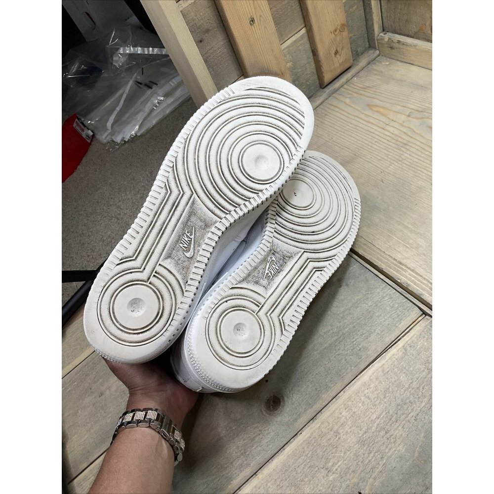 Nike Air Force 1 Low '07 White Menβs US Size 13 CW2288-111 - Picture 10 of 11